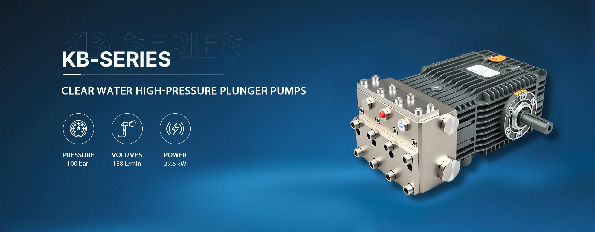 clear water high-pressure plunger pumps