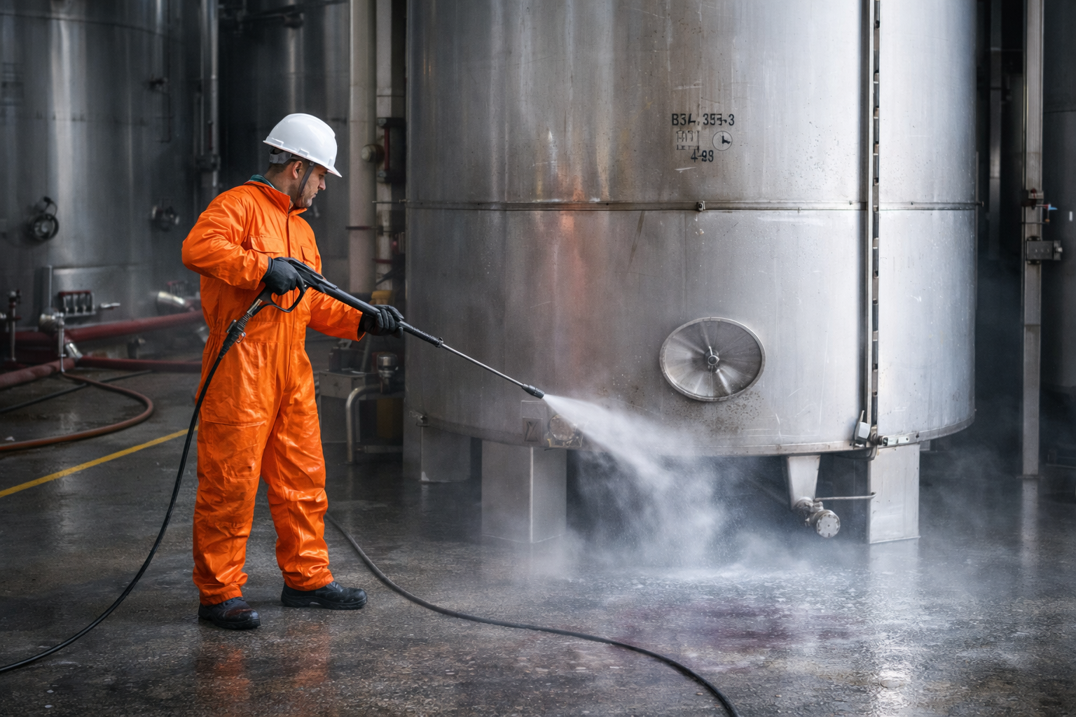 heavy industry high pressure power washer