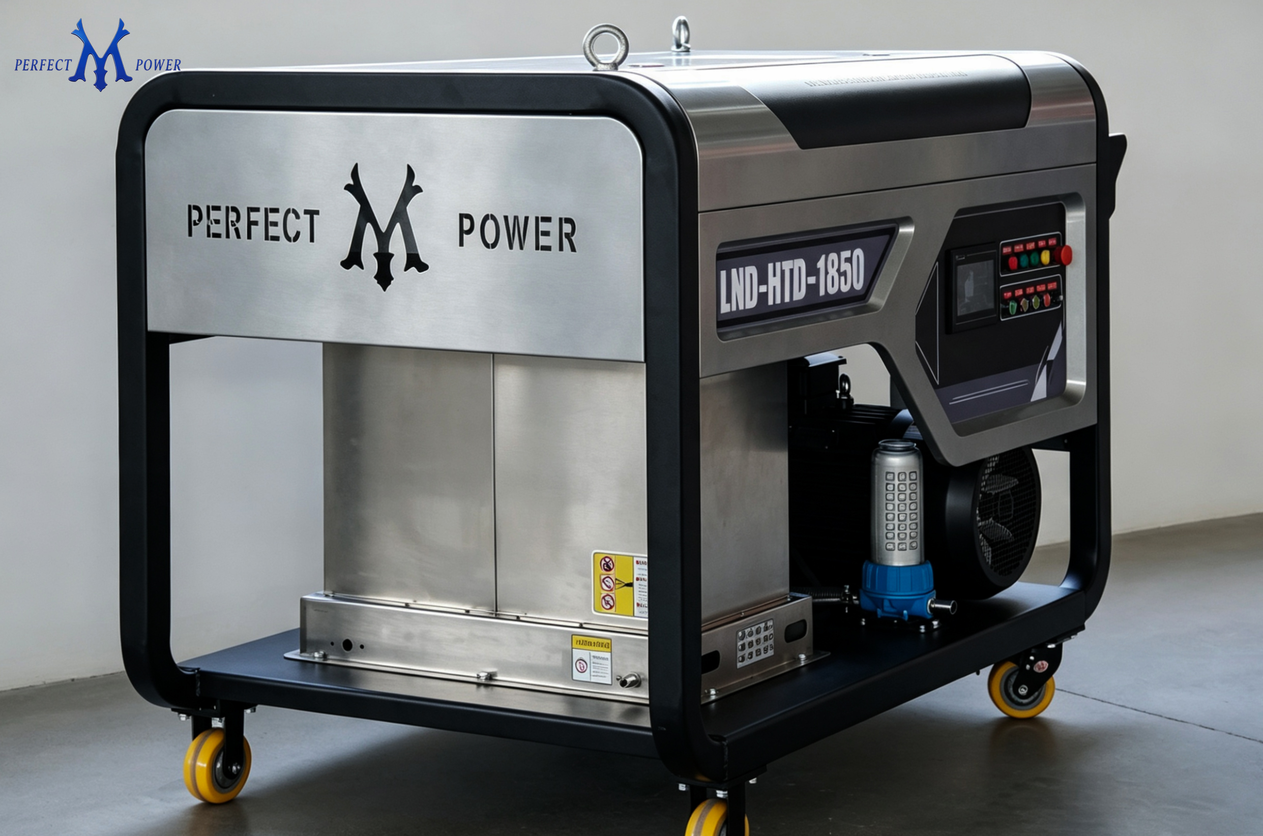 Perfect Power LND-HTD-1850 Industrial Hot Water High Pressure Washer